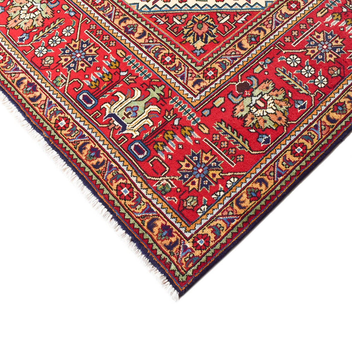 Perzisch tapijt - Tabriz - Royal - 412 x 303 cm - donkerblauw
