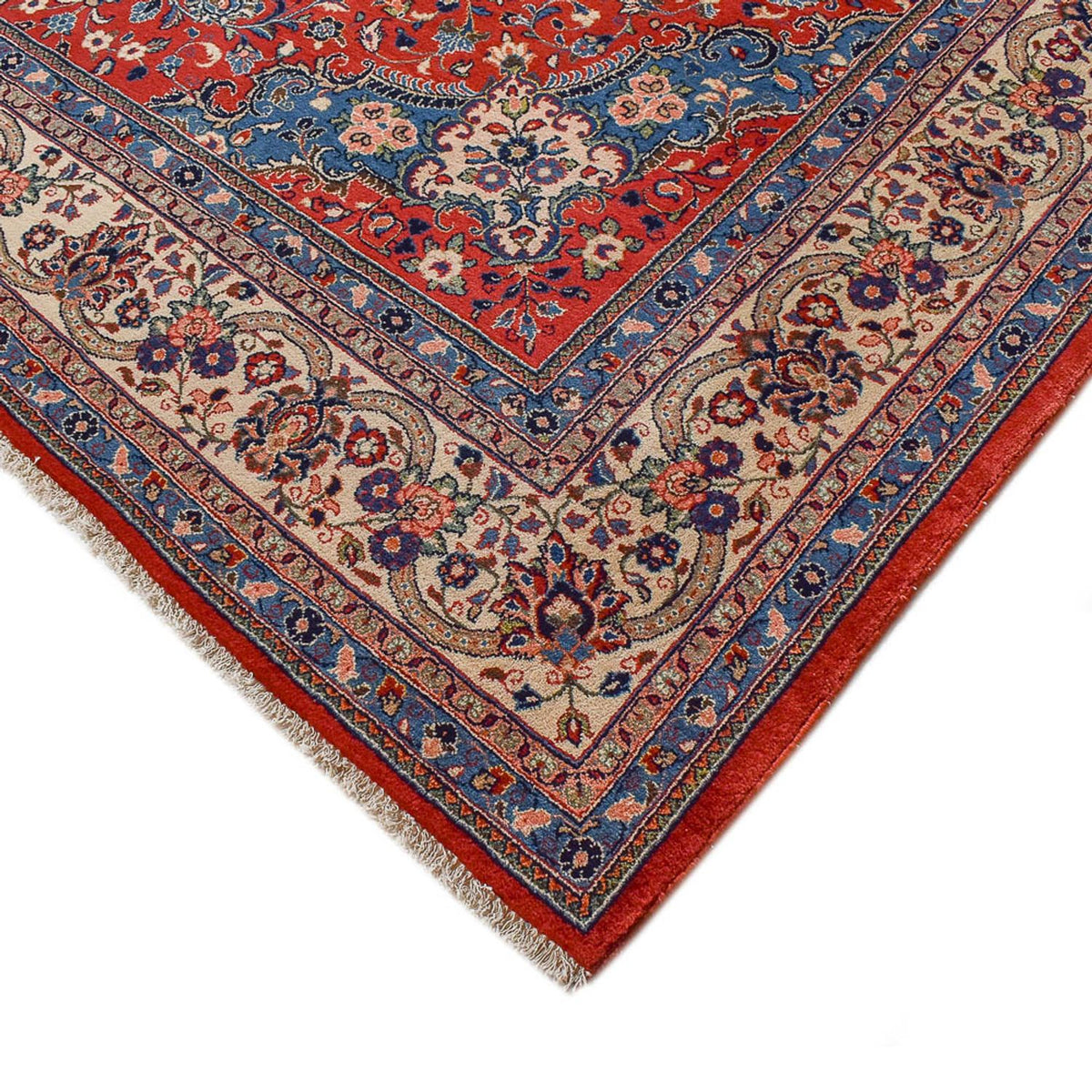 Perzisch tapijt - Keshan - 350 x 257 cm - rood