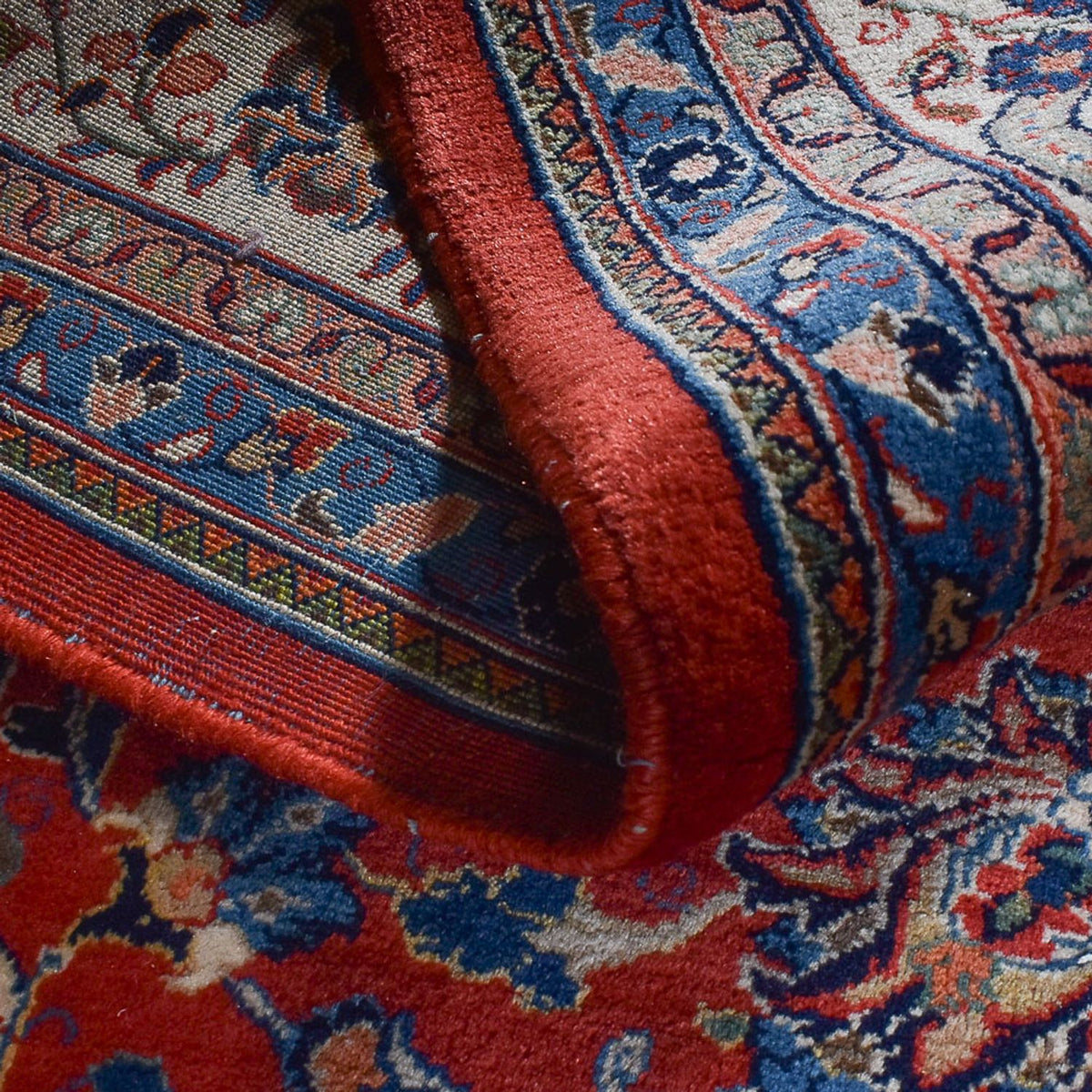 Perzisch tapijt - Keshan - 350 x 257 cm - rood