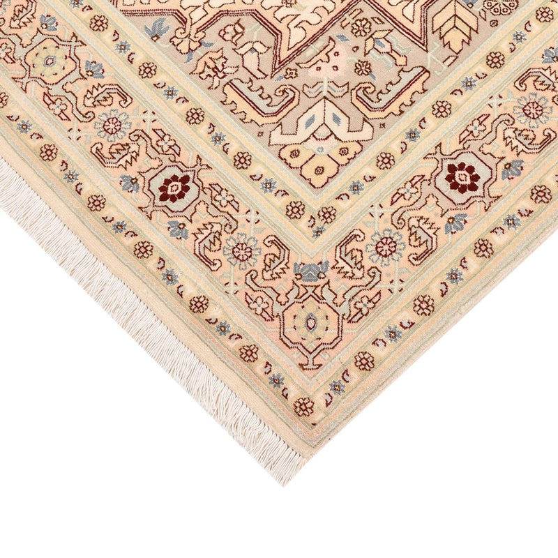 Perzisch tapijt - Tabriz - Royal - 148 x 100 cm - licht beige