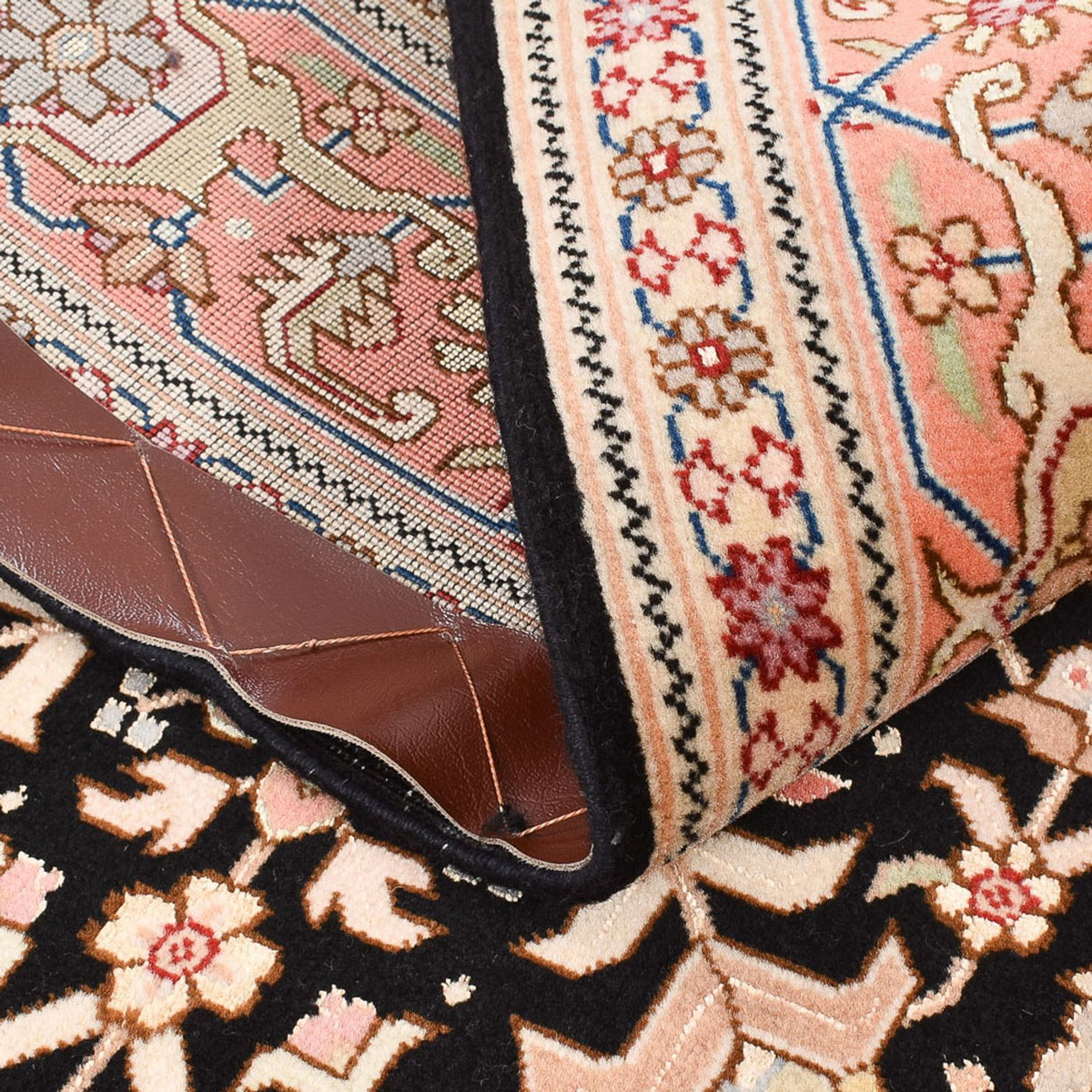 Perzisch tapijt - Tabriz - Royal - 166 x 100 cm - donkerblauw