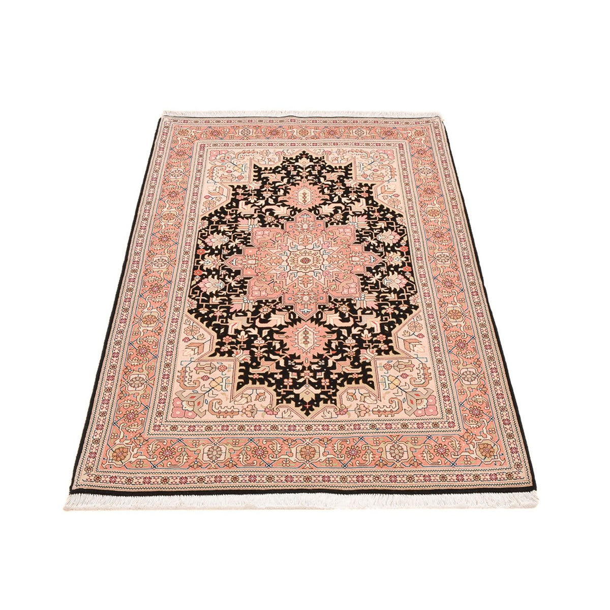 Perzisch tapijt - Tabriz - Royal - 166 x 100 cm - donkerblauw