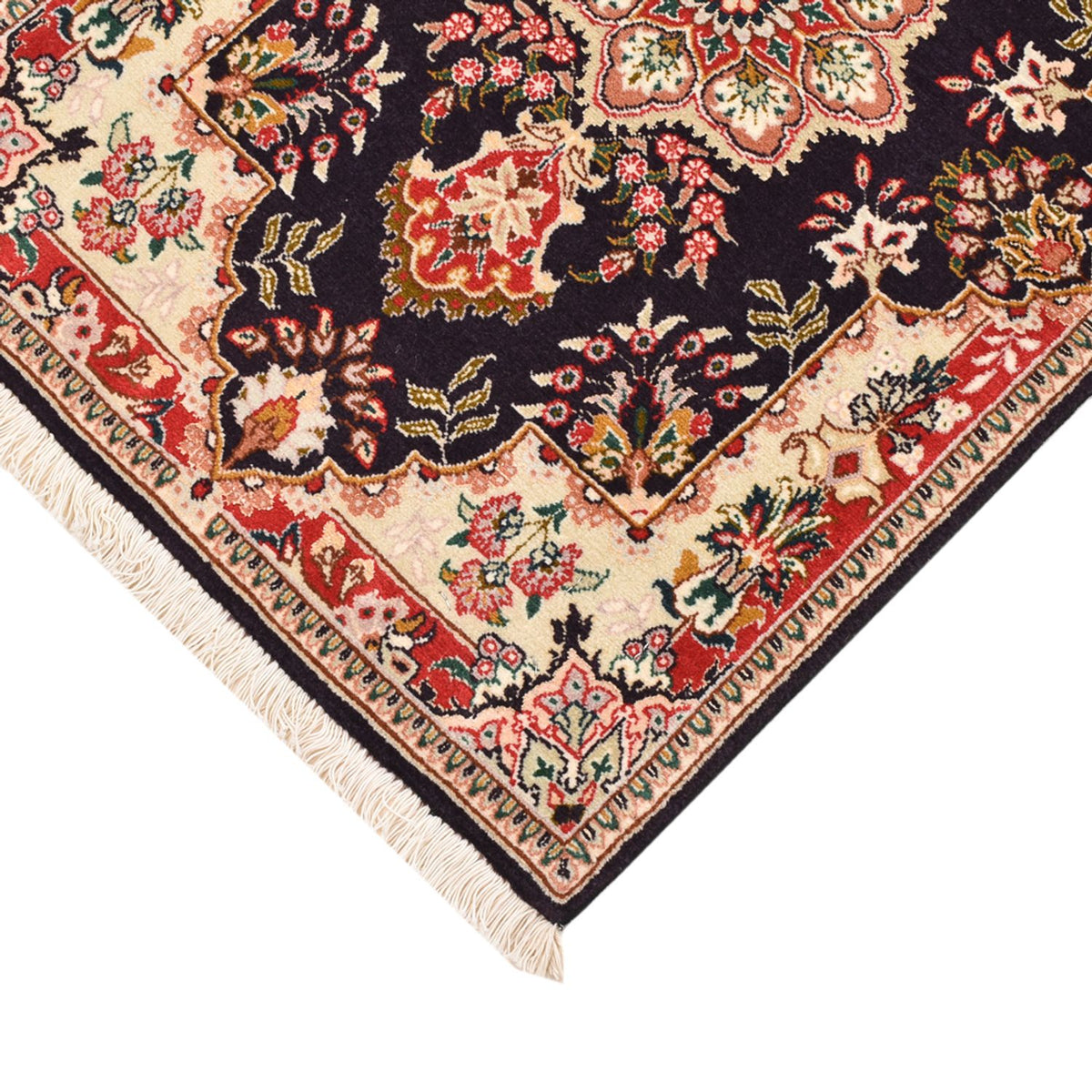 Perzisch tapijt - Tabriz - Royal - 89 x 60 cm - veelkleurig