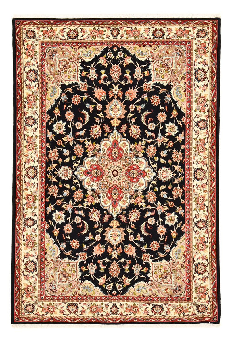 Perzisch tapijt - Tabriz - Royal - 203 x 142 cm - donkerrood