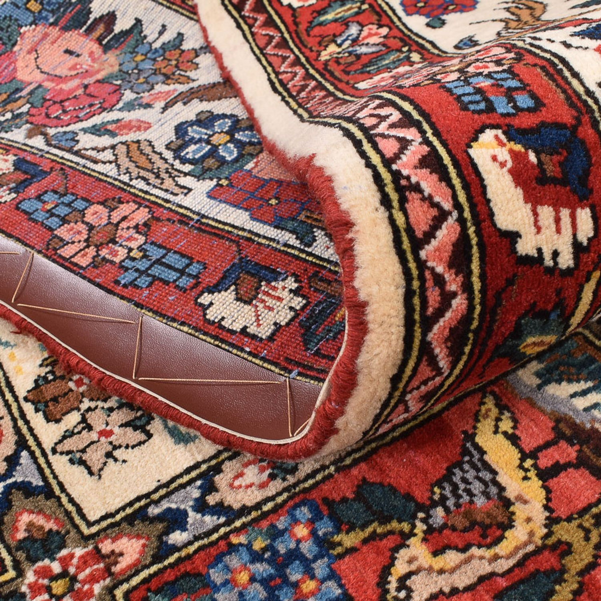 Perzisch Tapijt - Nomadisch vierkant  - 211 x 210 cm - veelkleurig