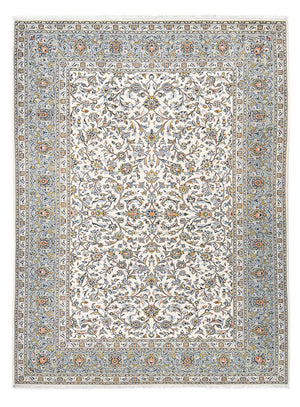 Perzisch tapijt - Keshan - Koninklijke - 332 x 248 cm - lichtgrijs