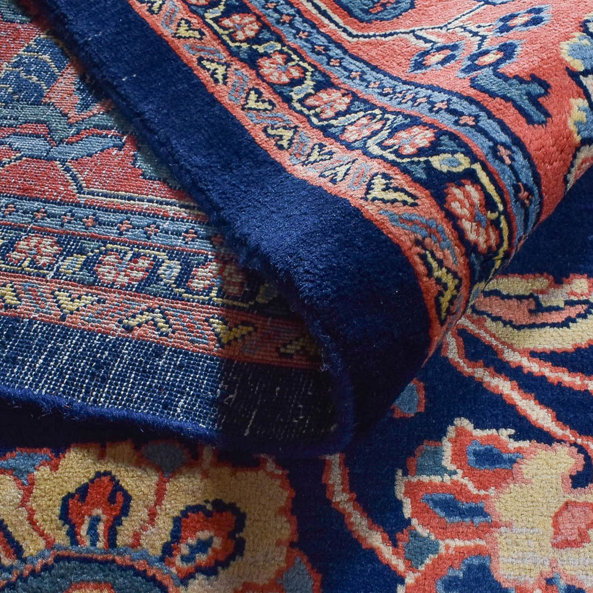 Perzisch tapijt - Klassiek - 360 x 273 cm - donkerblauw