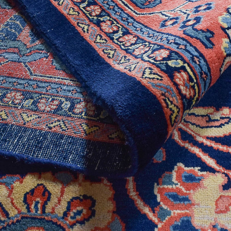 Perzisch tapijt - Klassiek - 360 x 273 cm - donkerblauw