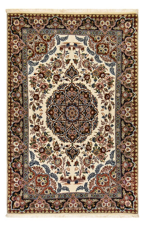 Perzisch tapijt - Ghom - Koninklijk - 218 x 138 cm - beige