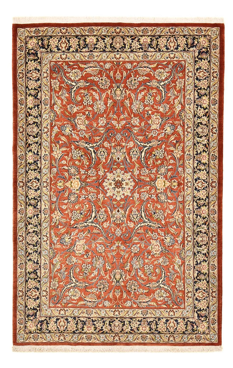 Perzisch tapijt - Ghom - Koninklijk - 207 x 134 cm - rood