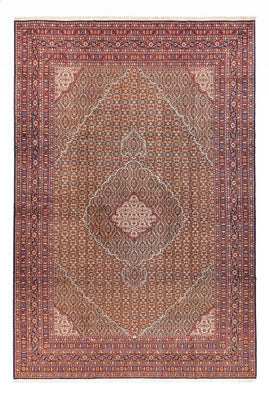 Perzisch tapijt - Tabriz - 416 x 284 cm - bordeauxrood