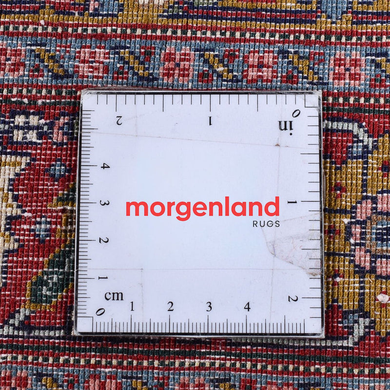 Perzisch tapijt - Tabriz - 416 x 284 cm - bordeauxrood