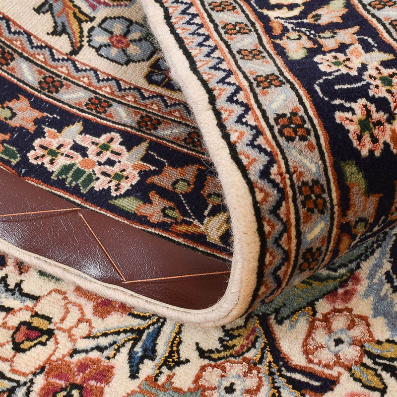 Loper Perzisch tapijt - Ghom - 360 x 74 cm - zand