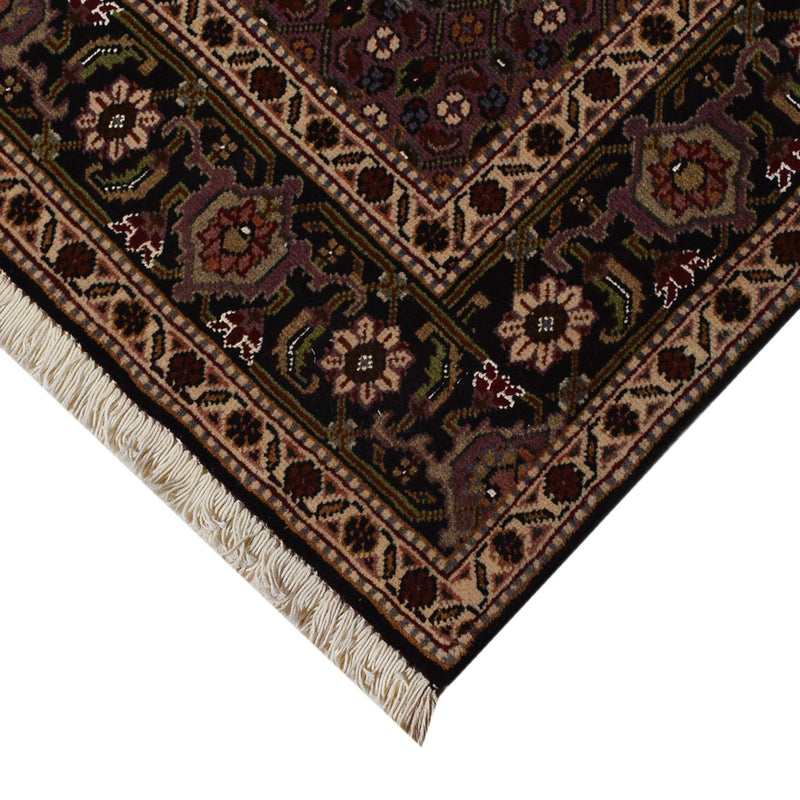 Perzisch tapijt - Tabriz - Royal - 196 x 148 cm - donkerbruin
