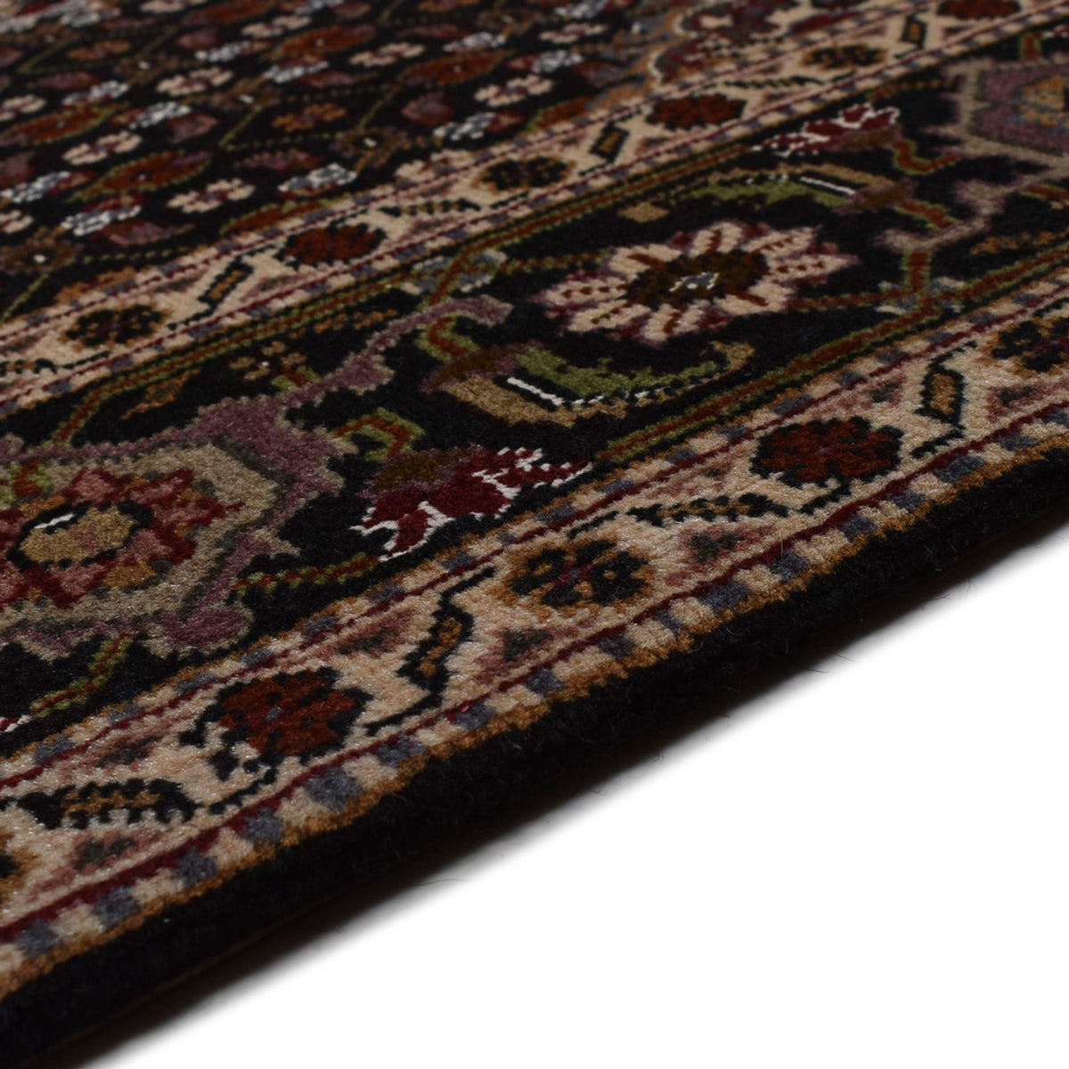Perzisch tapijt - Tabriz - Royal - 196 x 148 cm - donkerbruin