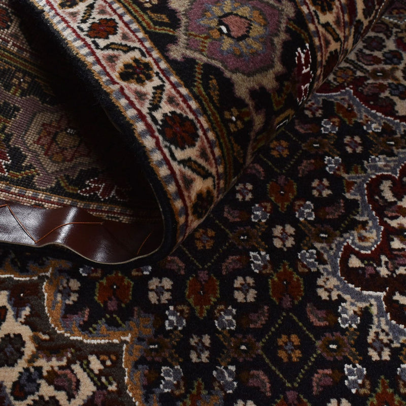 Perzisch tapijt - Tabriz - Royal - 196 x 148 cm - donkerbruin