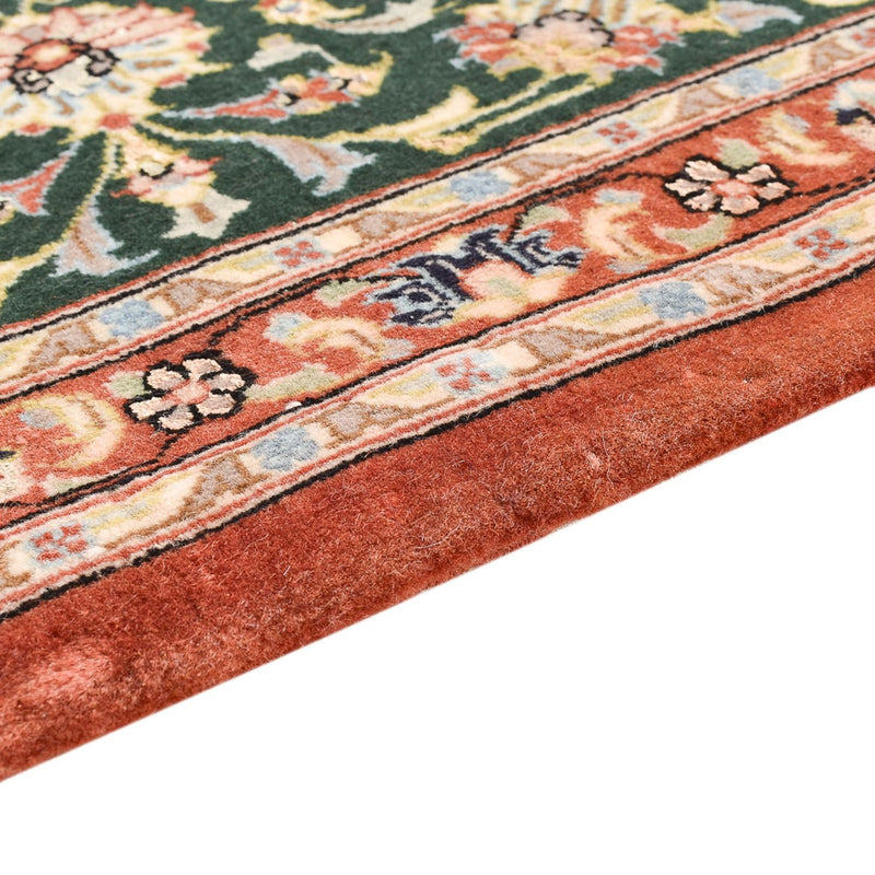 Loper Perzisch tapijt - Ghom - Koninklijk - 202 x 56 cm - donkerblauw