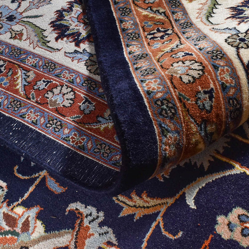 Perzisch tapijt - Klassiek - Koninklijke - 396 x 296 cm - donkerblauw