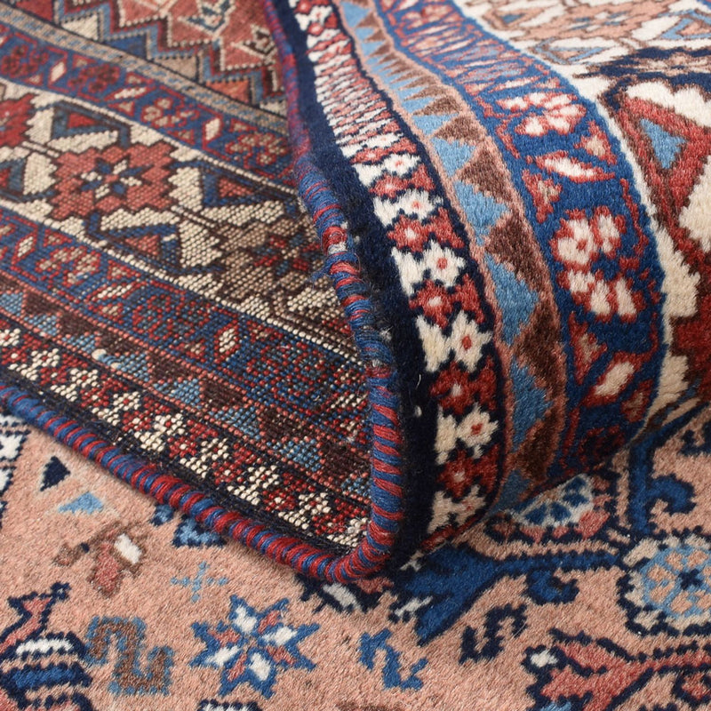 Perzisch Tapijt - Nomadisch vierkant  - 203 x 193 cm - licht rood