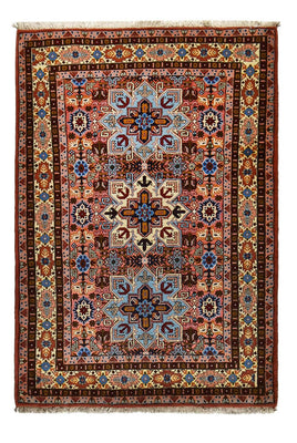 Perzisch tapijt - Bijar - 207 x 132 cm - veelkleurig
