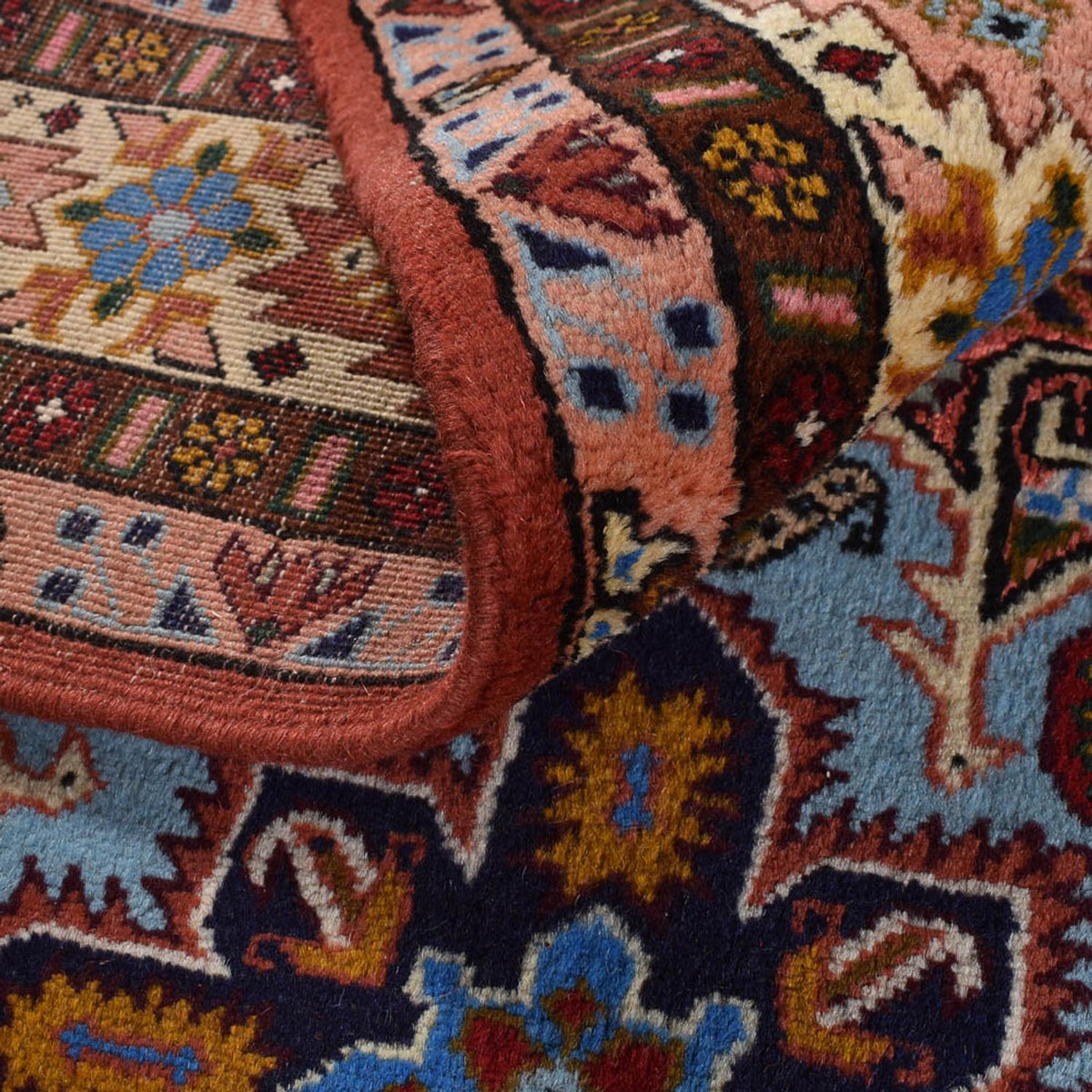 Perzisch tapijt - Bijar - 207 x 132 cm - veelkleurig