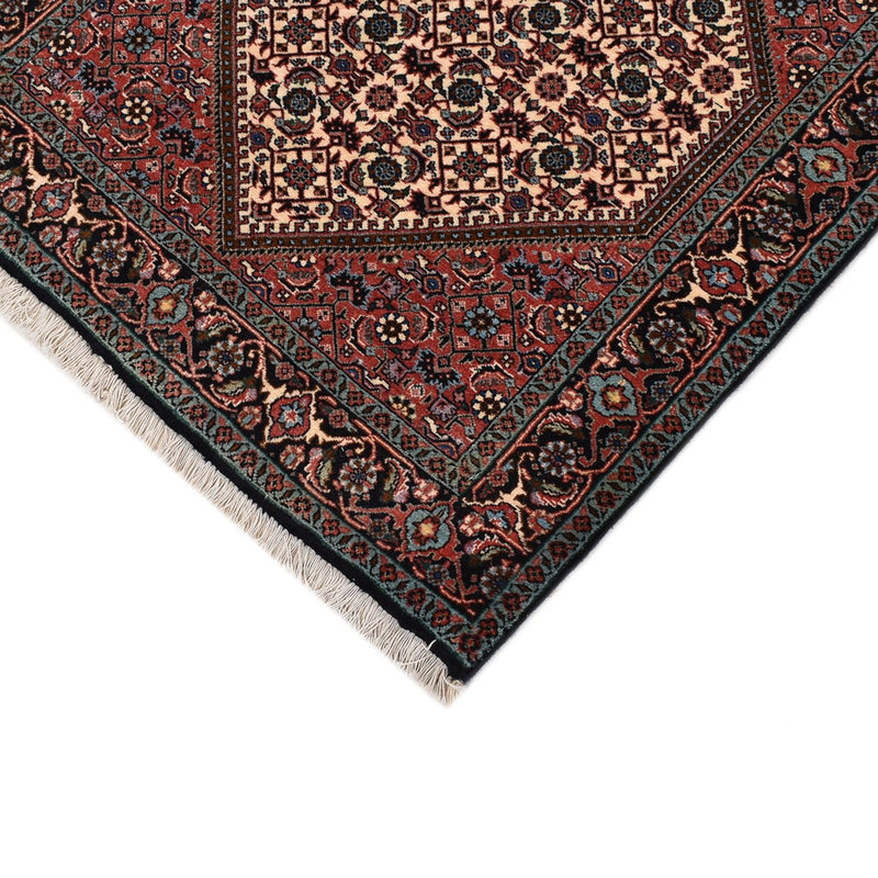 Loper Perzisch tapijt - Bijar - 400 x 83 cm - licht rood