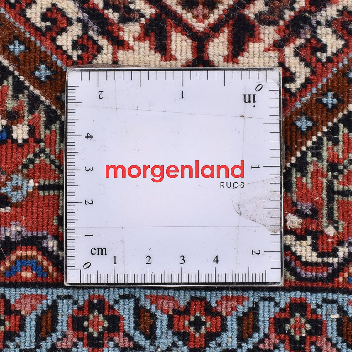 Loper Perzisch tapijt - Bijar - 400 x 83 cm - licht rood