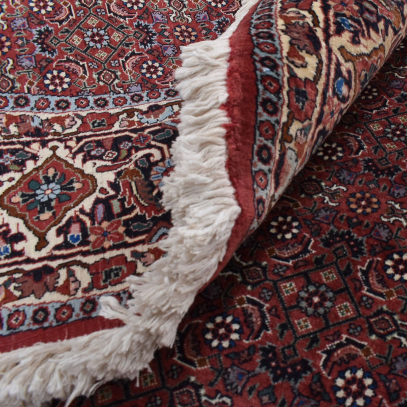 Perzisch tapijt - Bijar rond  - 300 x 300 cm - licht rood