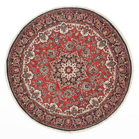 Perzisch tapijt - Bijar rond  - 150 x 150 cm - rood