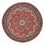 Perzisch tapijt - Bijar rond  - 150 x 150 cm - rood