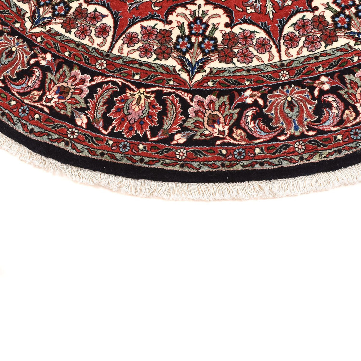 Perzisch tapijt - Bijar rond  - 150 x 150 cm - rood