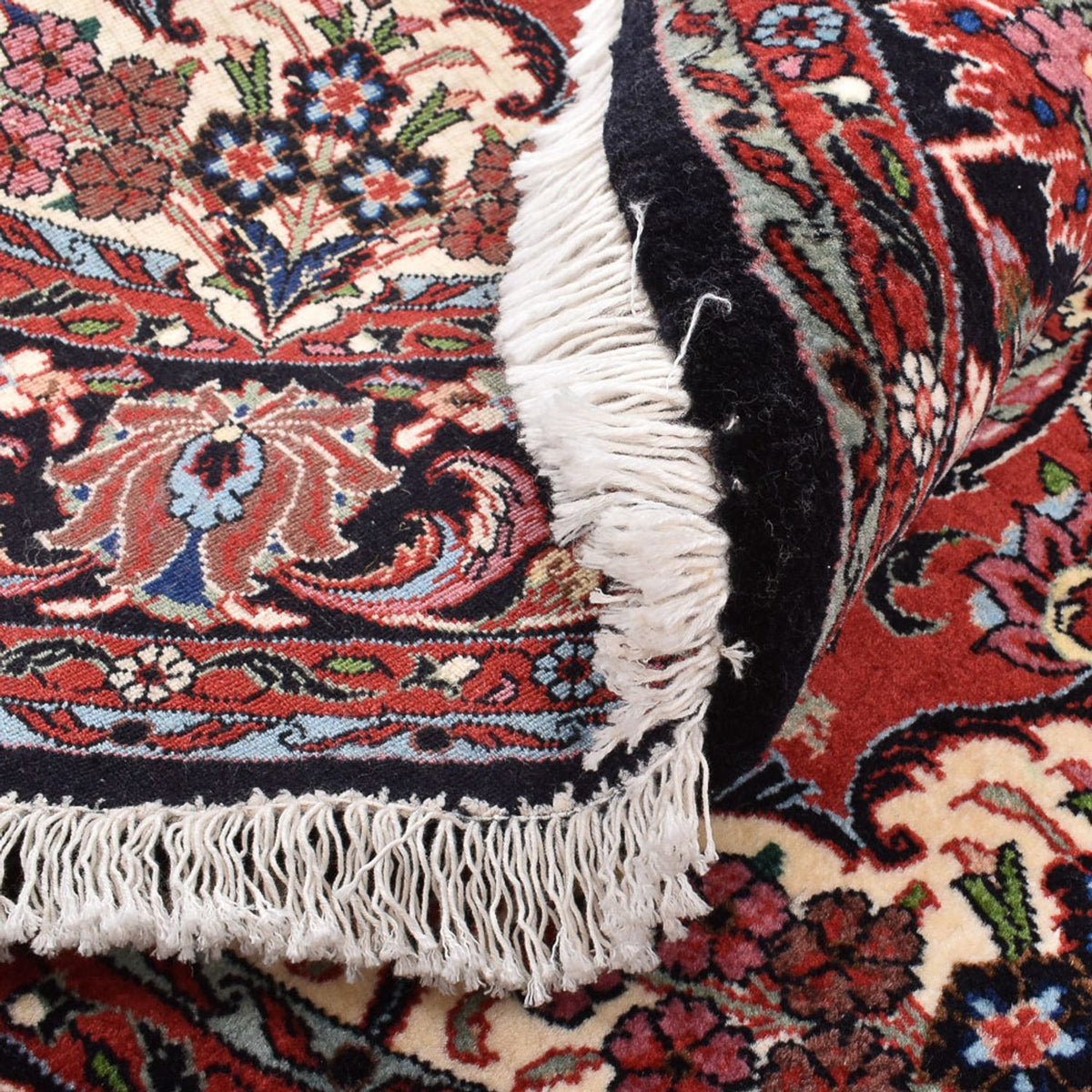 Perzisch tapijt - Bijar rond  - 150 x 150 cm - rood