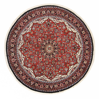 Perzisch tapijt - Bijar rond  - 150 x 150 cm - rood