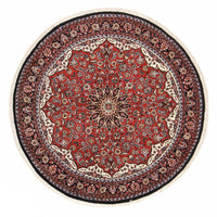 Perzisch tapijt - Bijar rond  - 150 x 150 cm - rood