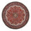 Perzisch tapijt - Bijar rond  - 150 x 150 cm - rood