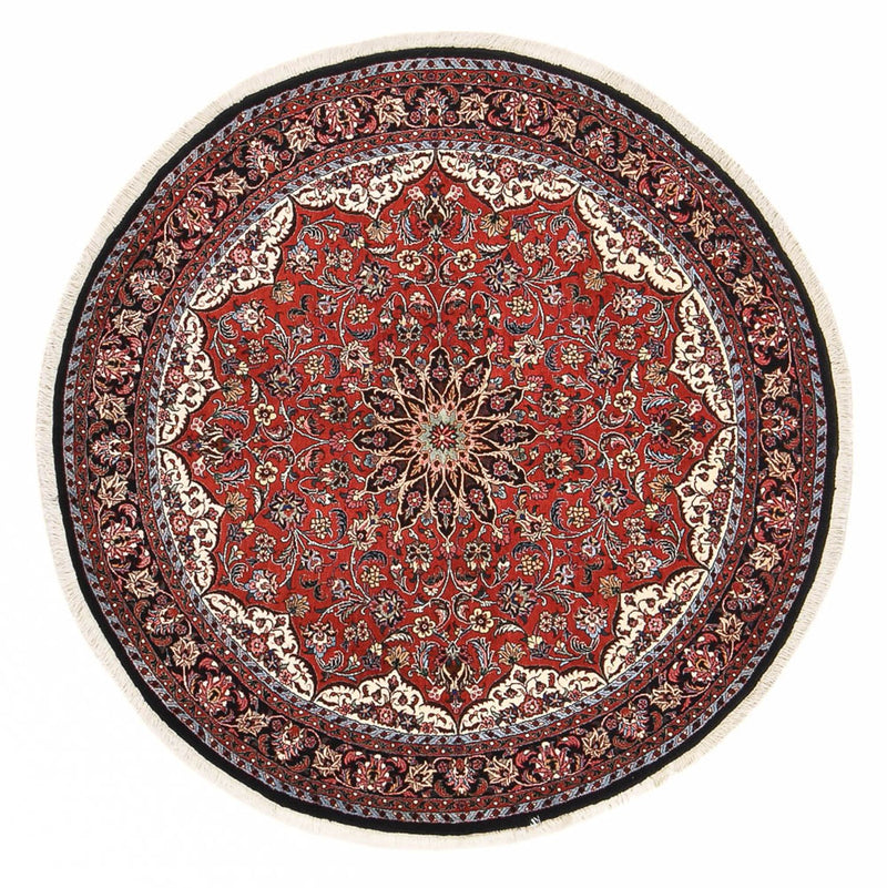 Perzisch tapijt - Bijar rond  - 150 x 150 cm - rood