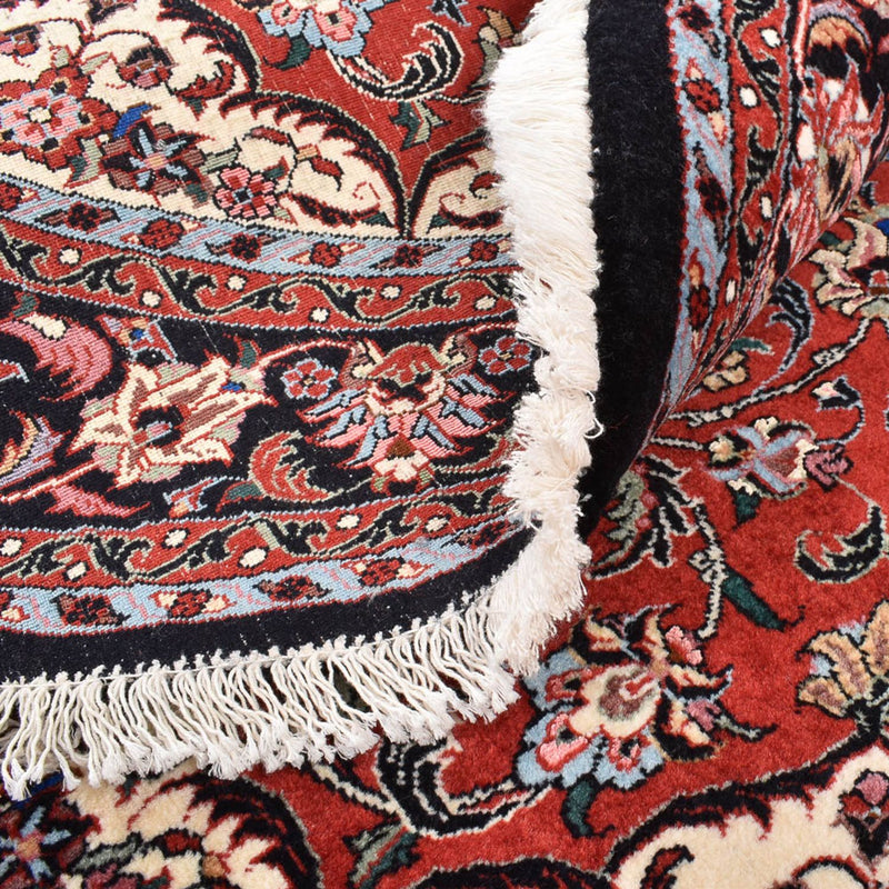 Perzisch tapijt - Bijar rond  - 150 x 150 cm - rood