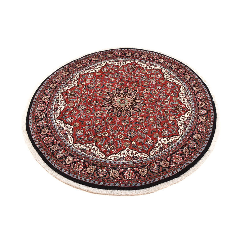 Perzisch tapijt - Bijar rond  - 150 x 150 cm - rood