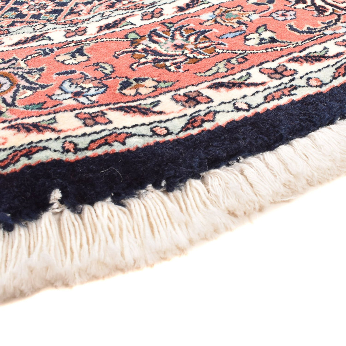 Perzisch tapijt - Bijar rond  - 155 x 155 cm - donkerrood