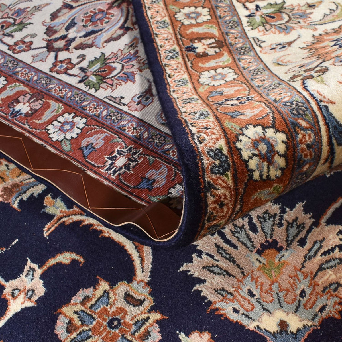 Perzisch tapijt - Klassiek - Koninklijke - 389 x 300 cm - donkerblauw