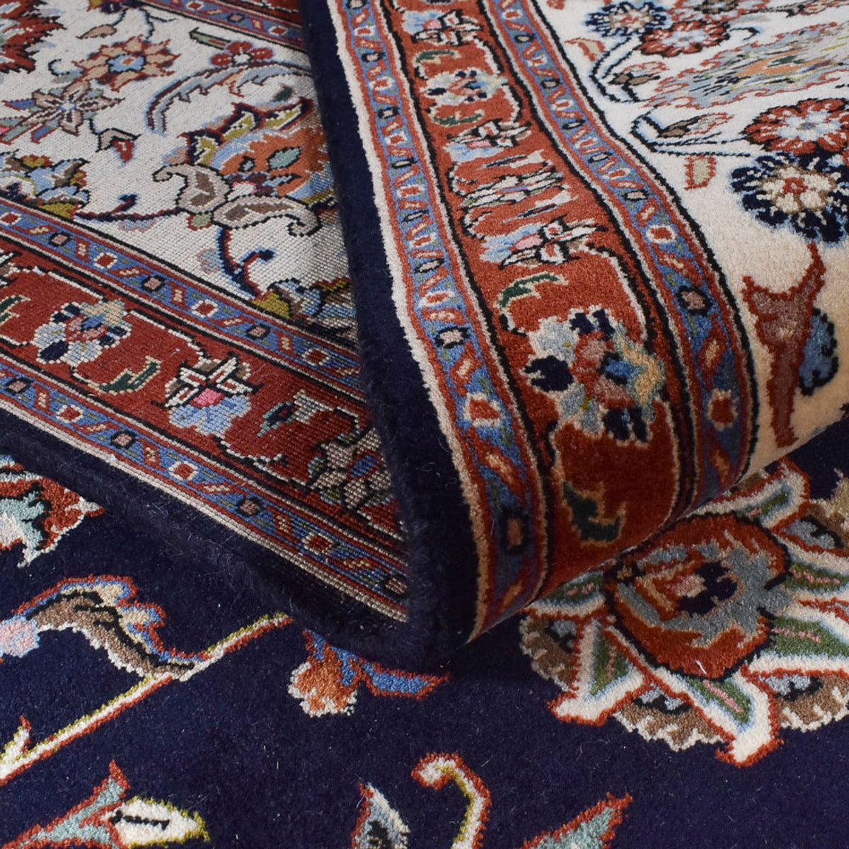 Perzisch tapijt - Klassiek - Koninklijke - 347 x 248 cm - donkerblauw