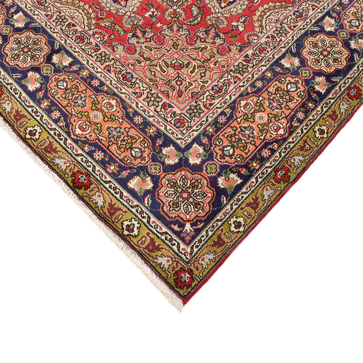 Perzisch tapijt - Tabriz - Royal - 345 x 261 cm - rood
