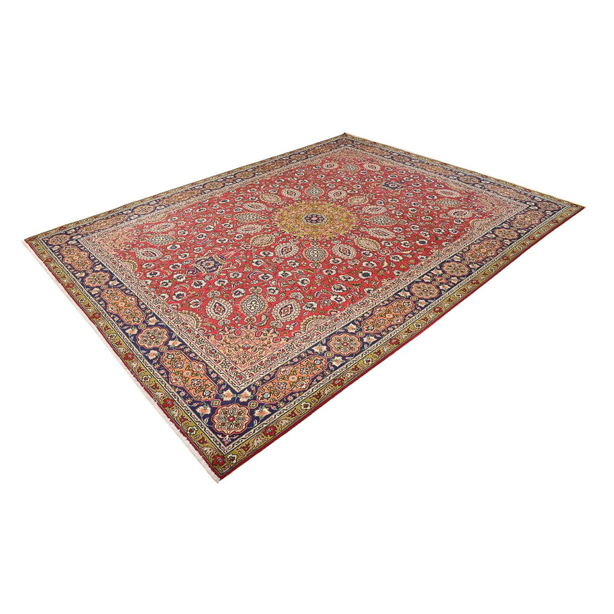 Perzisch tapijt - Tabriz - Royal - 345 x 261 cm - rood