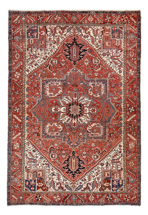 Perzisch Tapijt - Nomadisch - 387 x 268 cm - rood