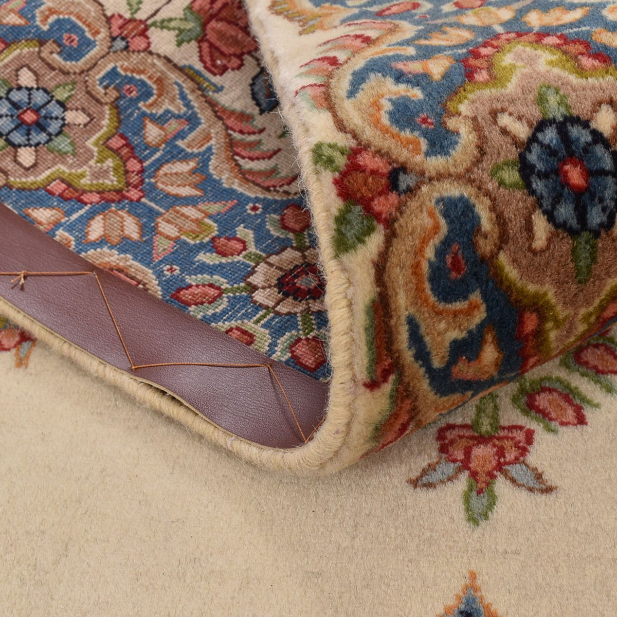 Loper Perzisch tapijt - Royal - 396 x 90 cm - beige