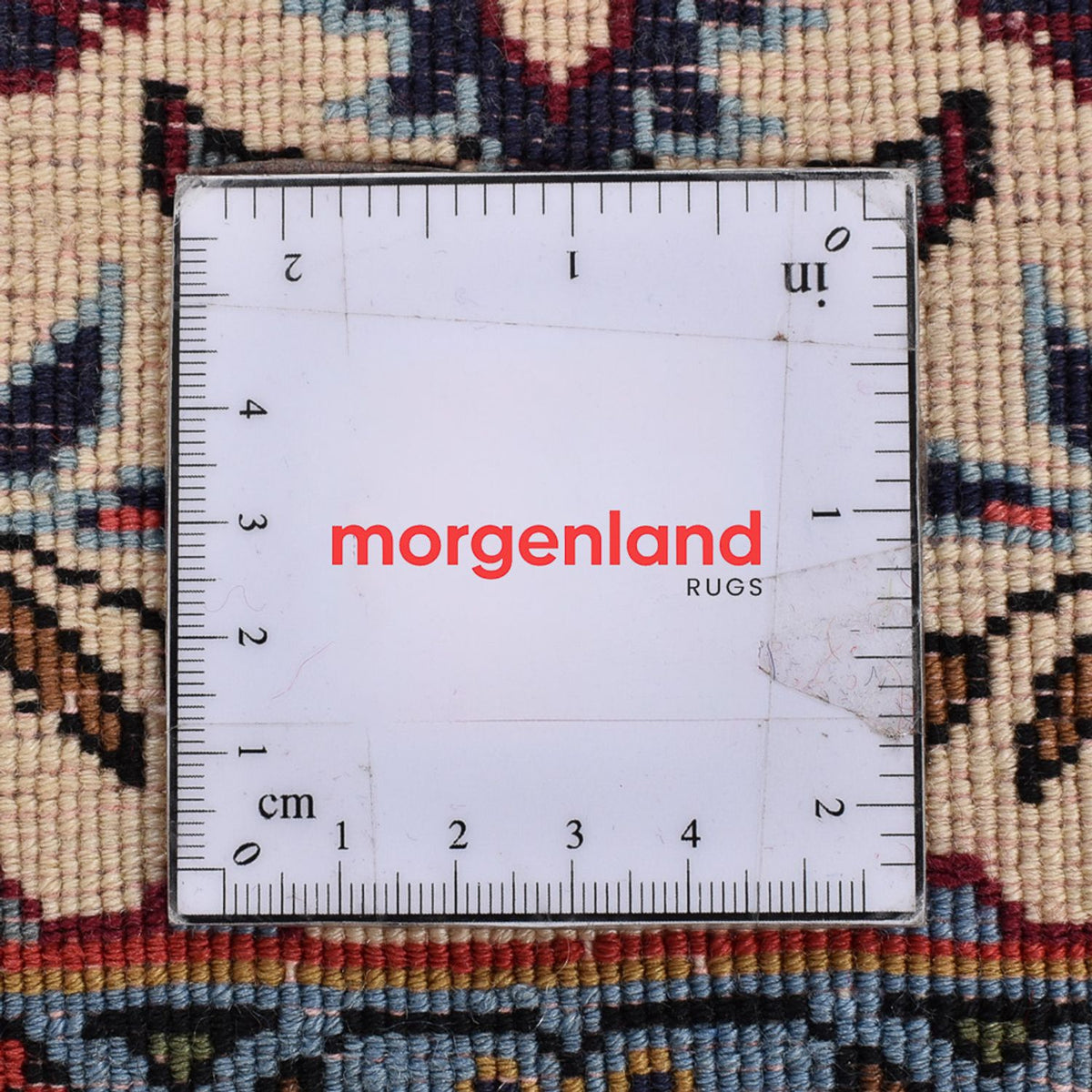 Loper Perzisch tapijt - Bijar - 400 x 92 cm - beige