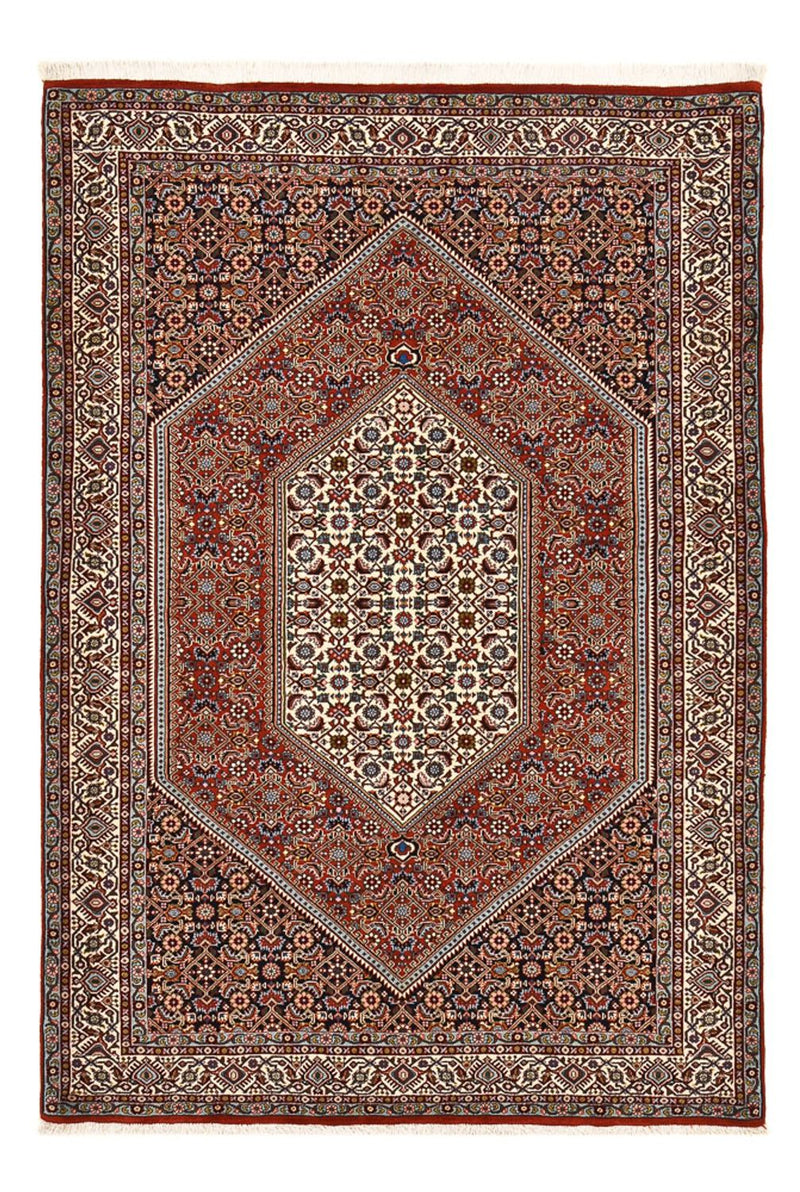 Perzisch tapijt - Bijar - 214 x 147 cm - roest