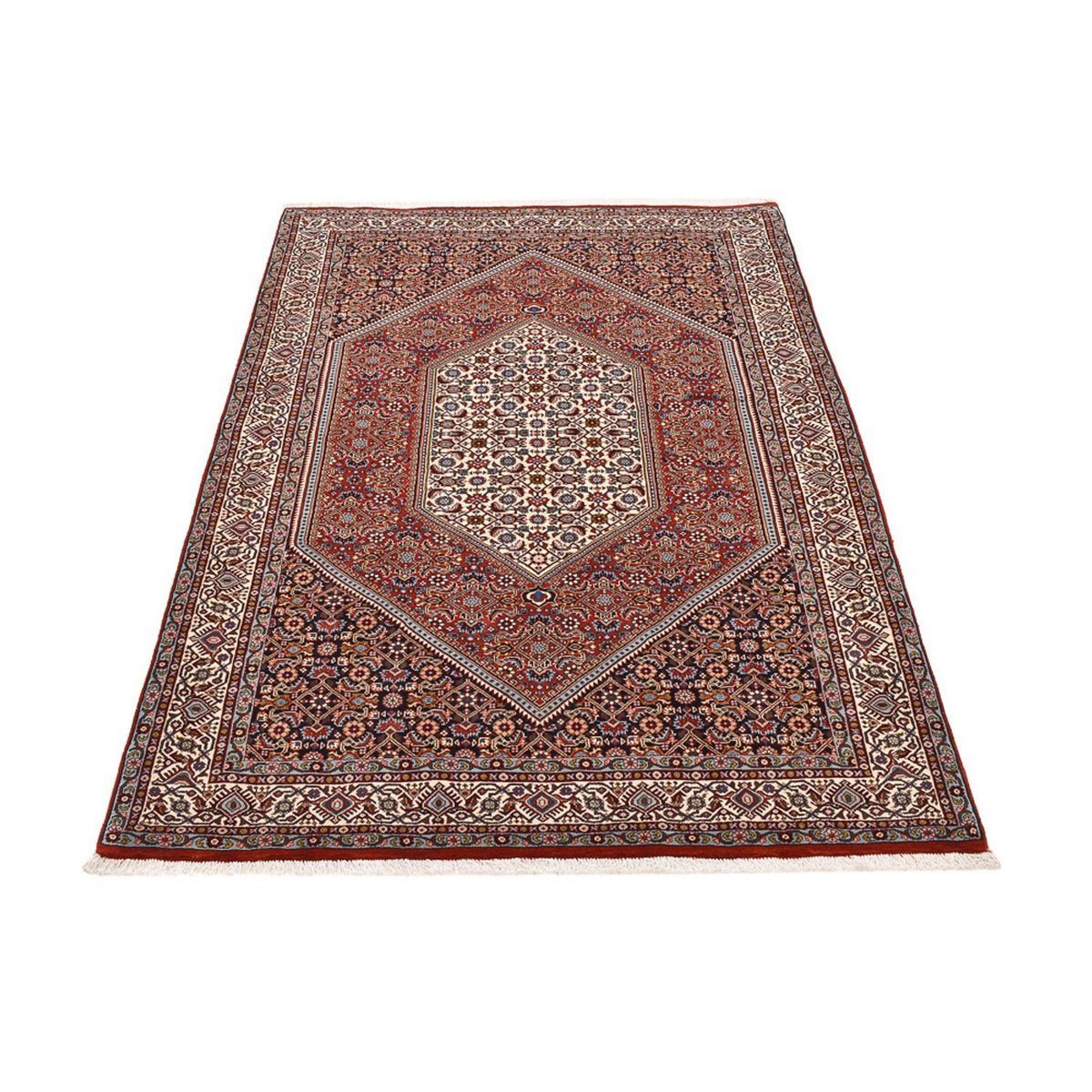 Perzisch tapijt - Bijar - 214 x 147 cm - roest
