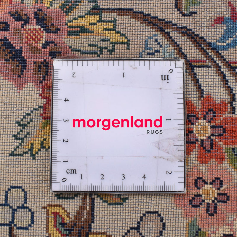 Perzisch tapijt - Ghom - Koninklijk - 255 x 201 cm - terracotta