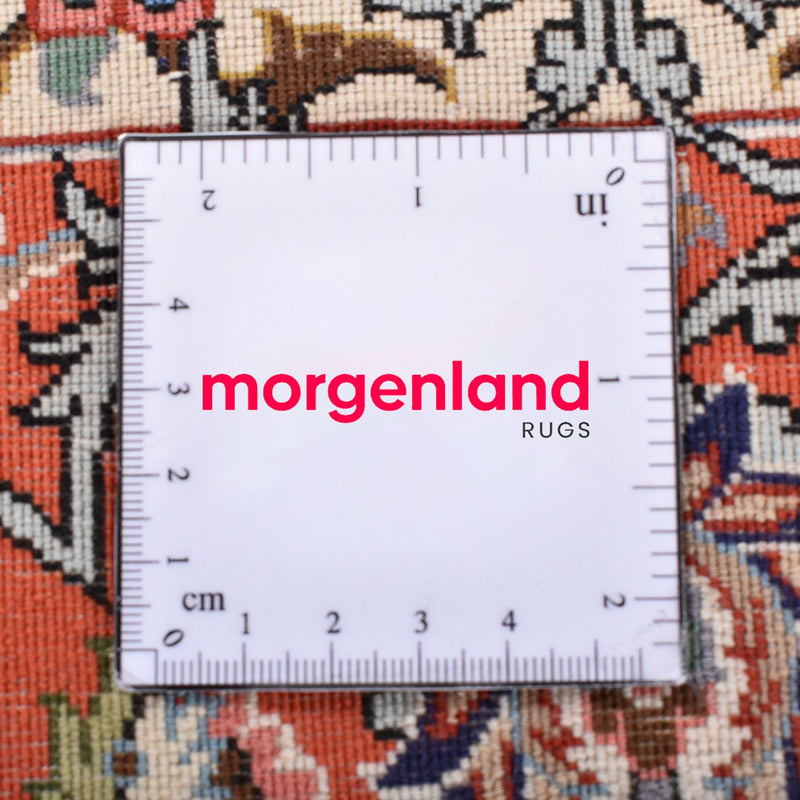 Perzisch tapijt - Ghom - Koninklijk - 205 x 137 cm - donkerblauw